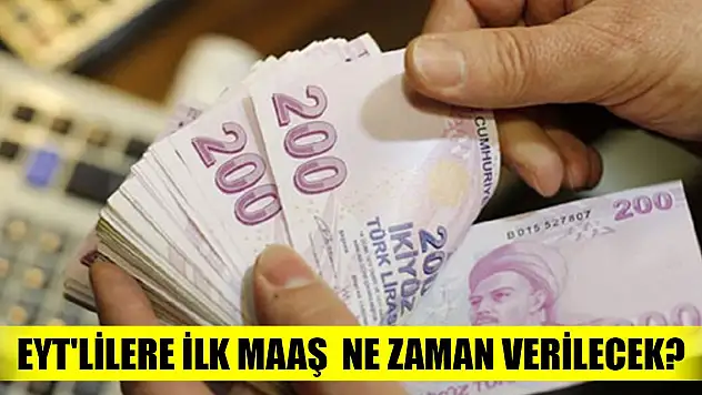 Bakan Bilgin açıkladı! EYT'lilere ilk maaş o tarihte