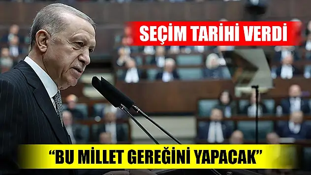 Cumhurbaşkanı Erdoğan: Bu millet gereğini yapacak