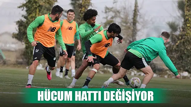 Konyaspor hücum hattı sil baştan