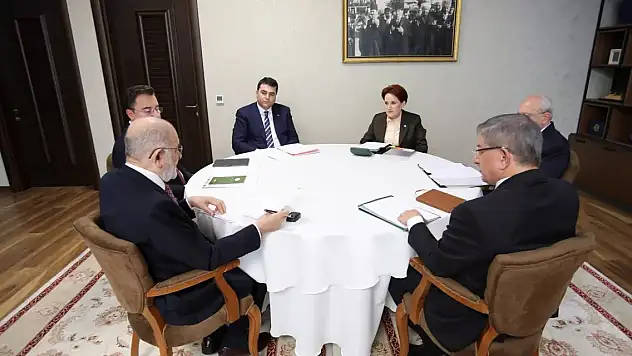 6'lı masada kritik aday toplantısı başladı