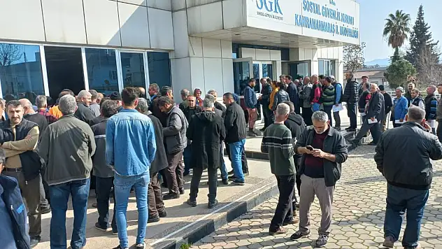 Depremin vurduğu Kahramanmaraş'ta EYT yoğunluğu