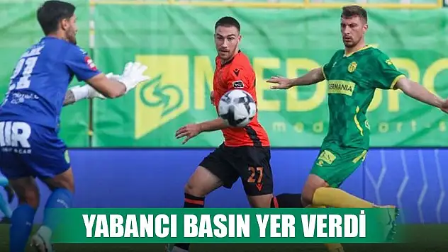 Konyaspor'un yeni transferi dış basında