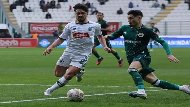 Konyaspor gol atmayı unuttu!
