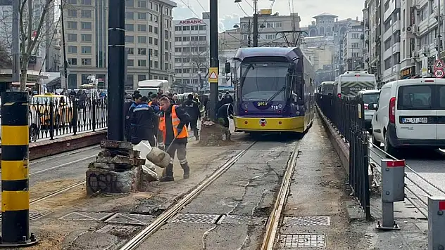 Kabataş-Bağcılar arasında tramvay seferleri yeniden başladı