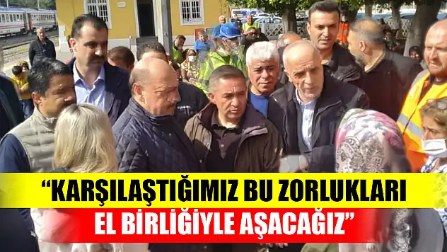 Bakan Bilgin: Karşılaştığımız bu zorlukları el birliğiyle aşacağız