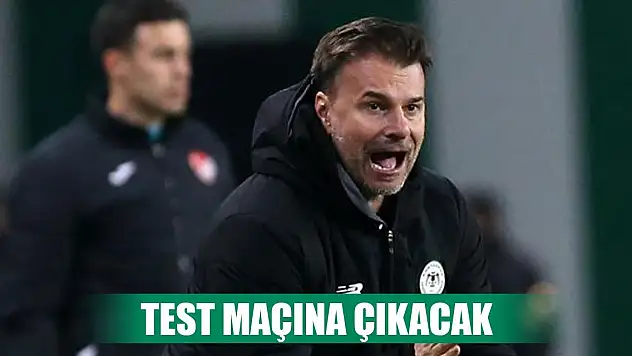 Konyaspor'da Stanojevic Galatasaray maçını test olarak görüyor