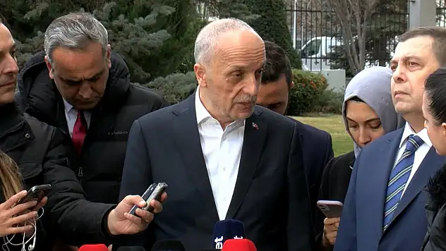 Cumhurbaşkanı Erdoğan, TÜRK-İŞ Başkanı Ergün Atalay'ı kabul etti