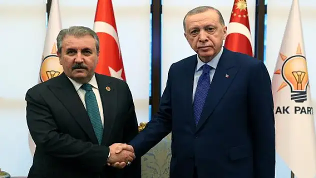 Cumhurbaşkanı Erdoğan, Destici'yi kabul etti