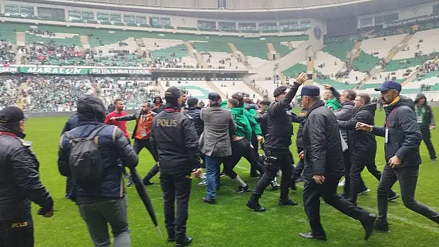 Olaylı Bursaspor-Amedspor maçının cezası belli oldu