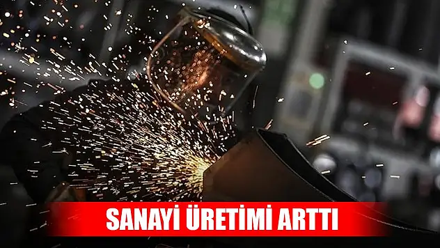 Son Dakika! Türkiye'de sanayi üretimi arttı