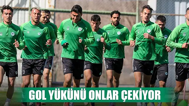 Konyaspor'un gollerini aynı isimler atıyor