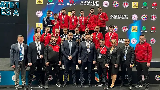 Konya'da düzenlenen Karate 1 A Serisi'nde sezonun ikinci etabı sona erdi