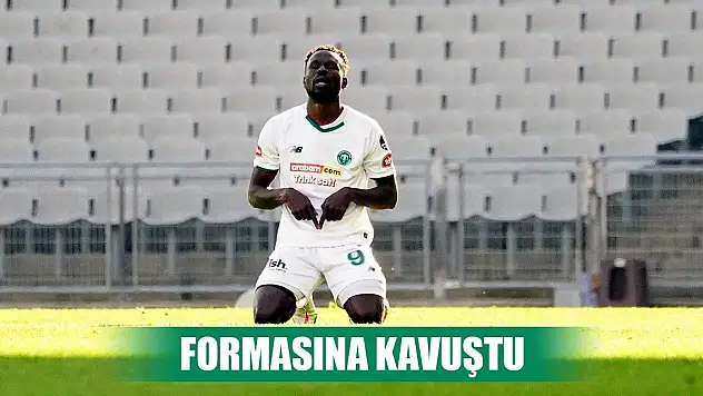 Konyaspor'da Diouf emanetini alacak