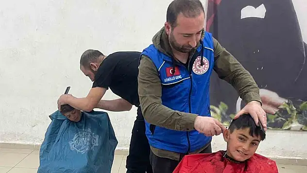 Öğrencilere ücretsiz saç tıraşı