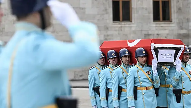 Konyalı eski bakanlardan Vefa Tanır için TBMM'de tören düzenlendi