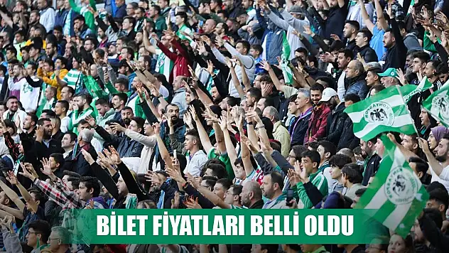 Konyaspor-Galatasaray maçının bilet fiyatları belli oldu