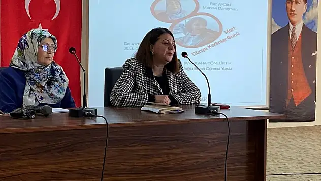 Beyşehir'de doğal afetler ve olağanüstü hallerde kadın temalı program