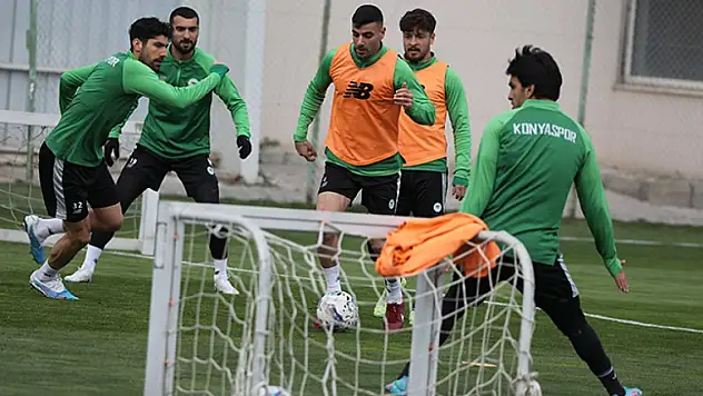 Konyaspor'da çalışmalara devam