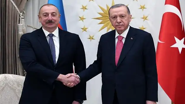 Cumhurbaşkanı Erdoğan, Aliyev ve Mirziyoyev ile görüştü