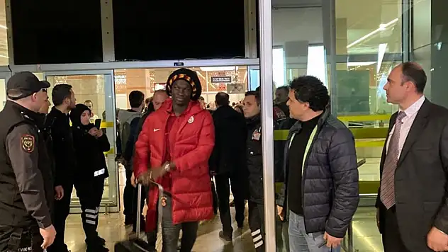 Galatasaray kafilesi Konya'ya geldi