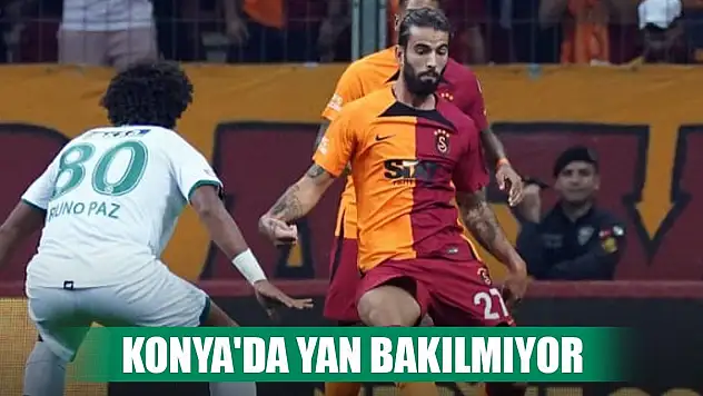 Konyaspor içeride Galatasaray'a ters geliyor