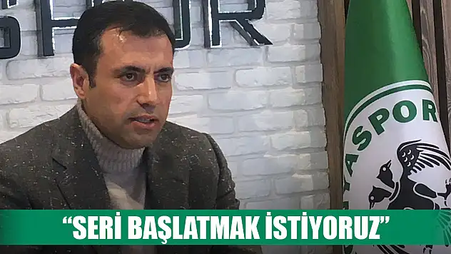 Fatih Özgökçen: Seri başlatmak istiyoruz