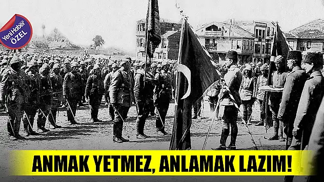 Anmak yetmez, anlamak lazım!