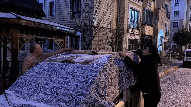 Gaziantep'te sağanak ve dolu etkili oldu