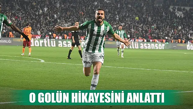 Konyaspor'da Oğulcan yaşadığı sevinci paylaştı