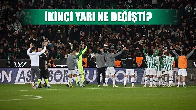 Konyaspor ikinci yarı nasıl dönüş sağladı?