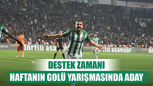 Haftanın golüne Konyasporlu futbolcu seçilir mi?