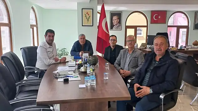 Konya ASKF Başkanı Ay, Hüyük Belediye Başkanı Çiğdem'i ziyaret etti