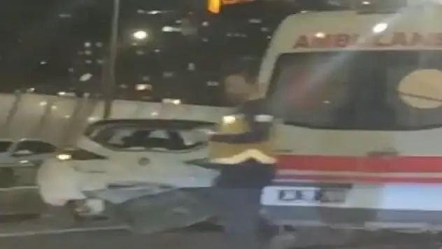 Haliç Köprüsü'nde zincirleme kaza: 4 yaralı