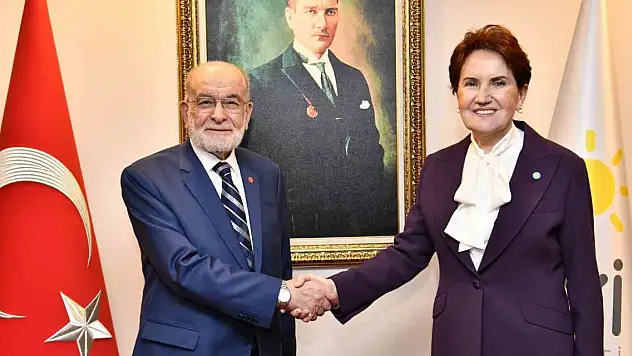 Karamollaoğlu'ndan Akşener'e ziyaret