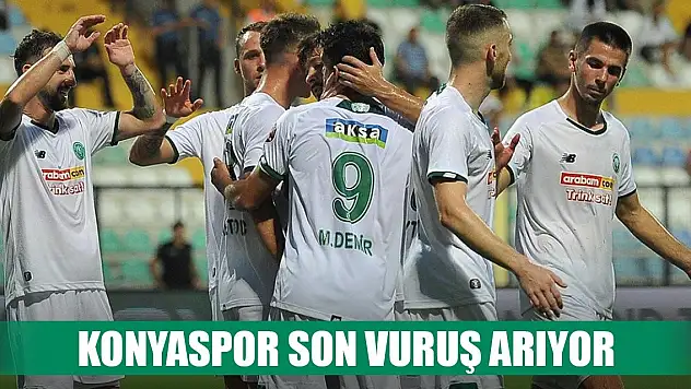 Konyaspor'da şut çalışması arttırıldı