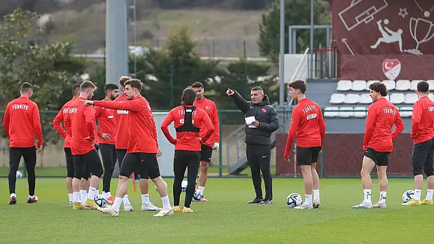 A Milli Takım Ermenistan maçı hazırlıklarına devam etti