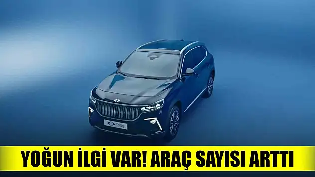 Son Dakika! Togg'da teslim edilecek araç sayısı değişti