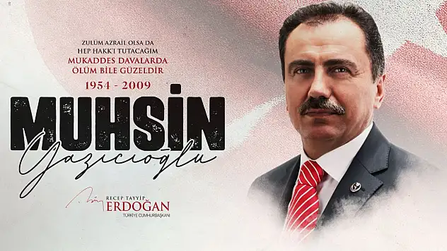 Cumhurbaşkanı Erdoğan'dan, Muhsin Yazıcıoğlu paylaşımı