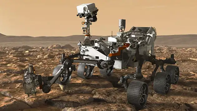 NASA'nın Mars gezgini Perseverance'tan nefes kesen kare