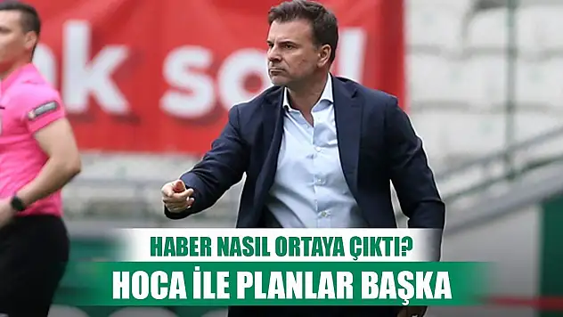 Konyaspor'da çıkan haberlere anlam verilmedi