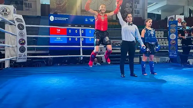 13 yaşında  Avrupa Şampiyonu oldu