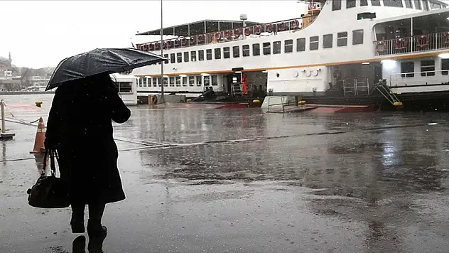 İstanbul'da bazı vapur seferleri yapılamıyor