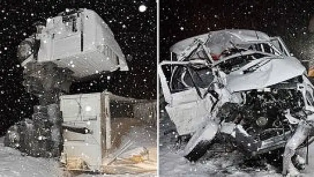 Siverek'te feci kaza