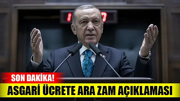 Son Dakika! Erdoğan'dan asgari ücrete ara zam açıklaması