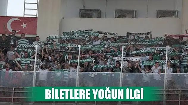 Konyaspor deplasman tribünü kapalı gişe