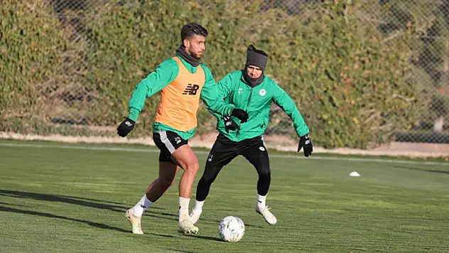 Konyaspor'da Ümraniyespor maçı hazırlıkları sürüyor