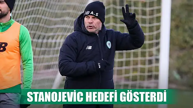 Konyaspor'da planlar galibiyet üzerine