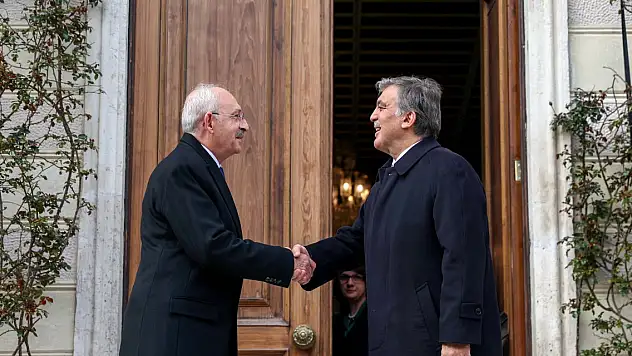 Kılıçdaroğlu Abdullah Gül ile görüştü