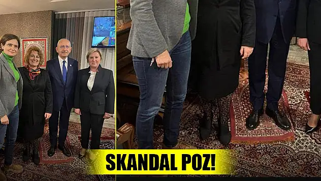 6'lı masanın Cumhurbaşkanı adayı Kılıçdaroğlu'ndan tepki çeken poz!