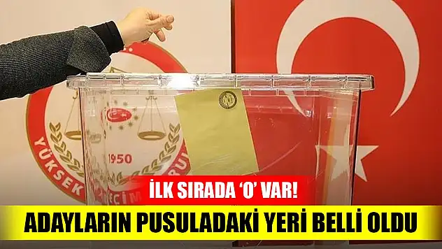Cumhurbaşkanı adaylarının pusuladaki yeri belli oldu